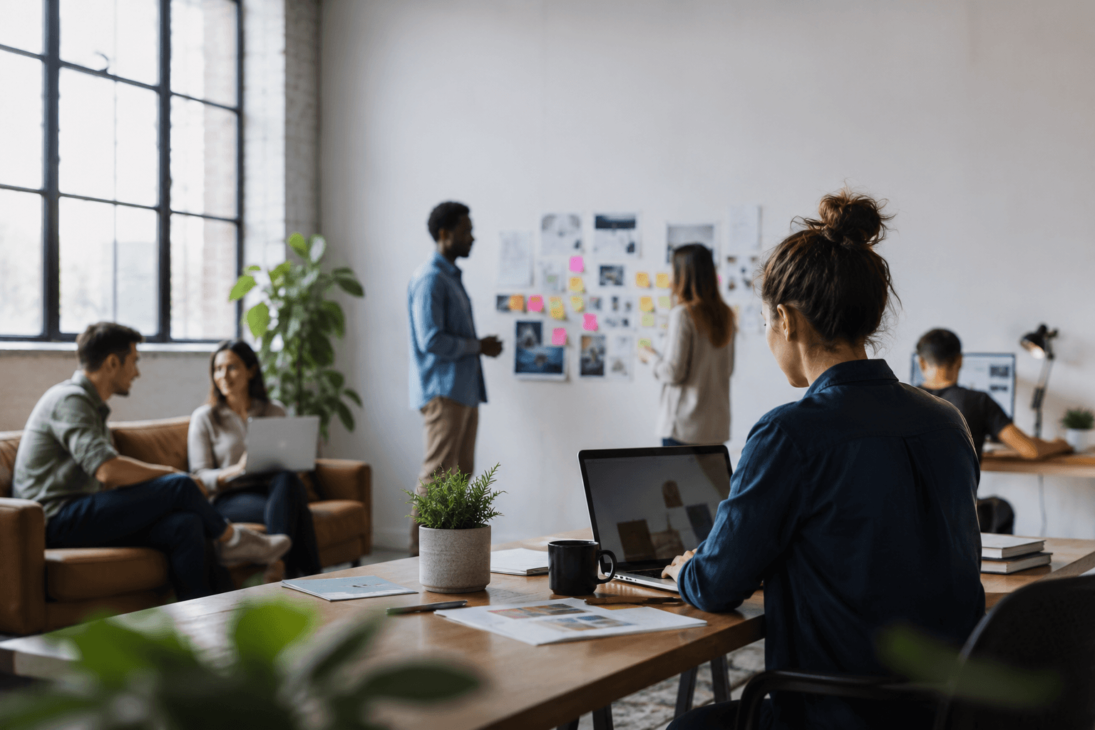 The EmergeScale team collaborating