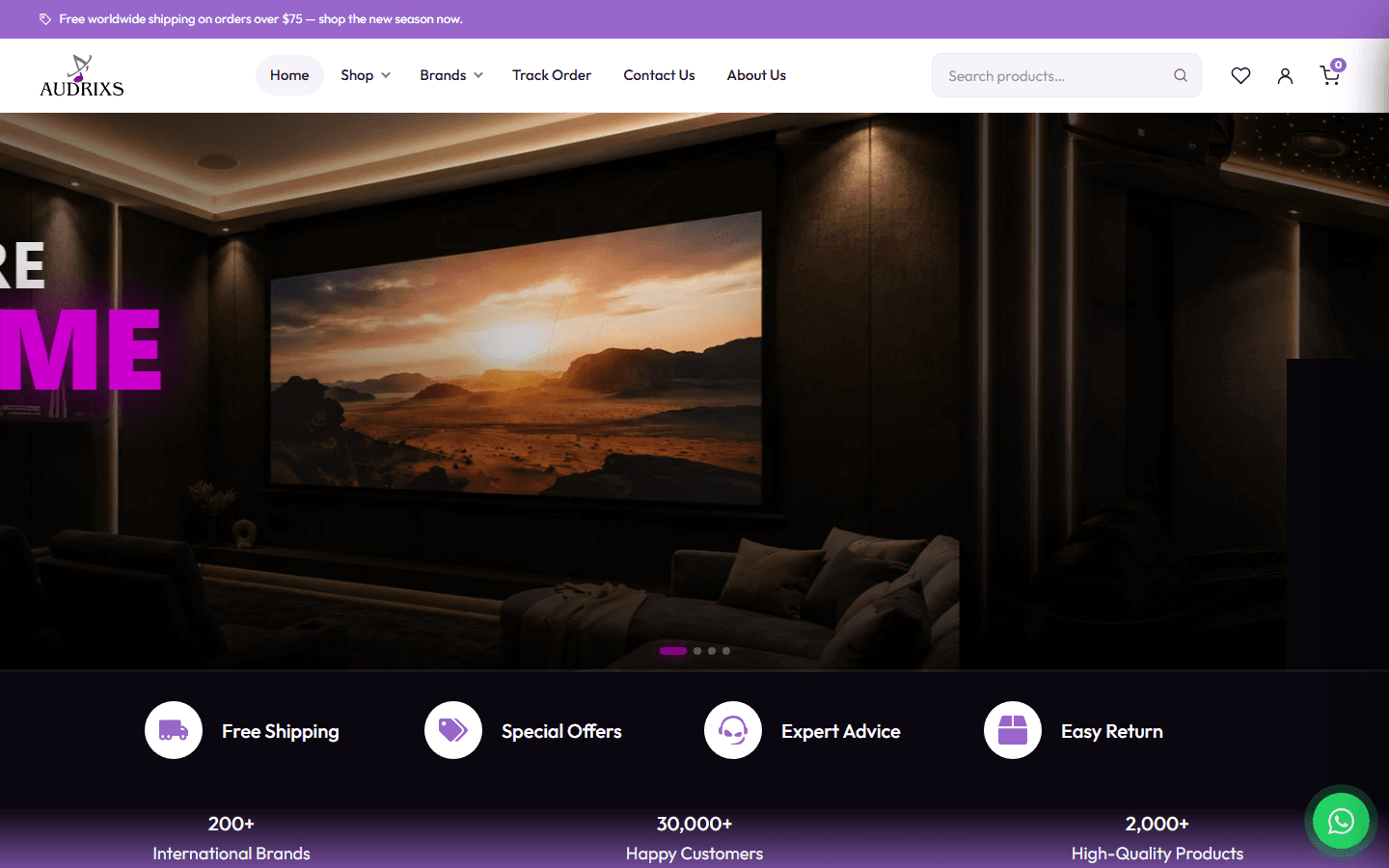 Audrixs — Premium Audio & Home Theater Store